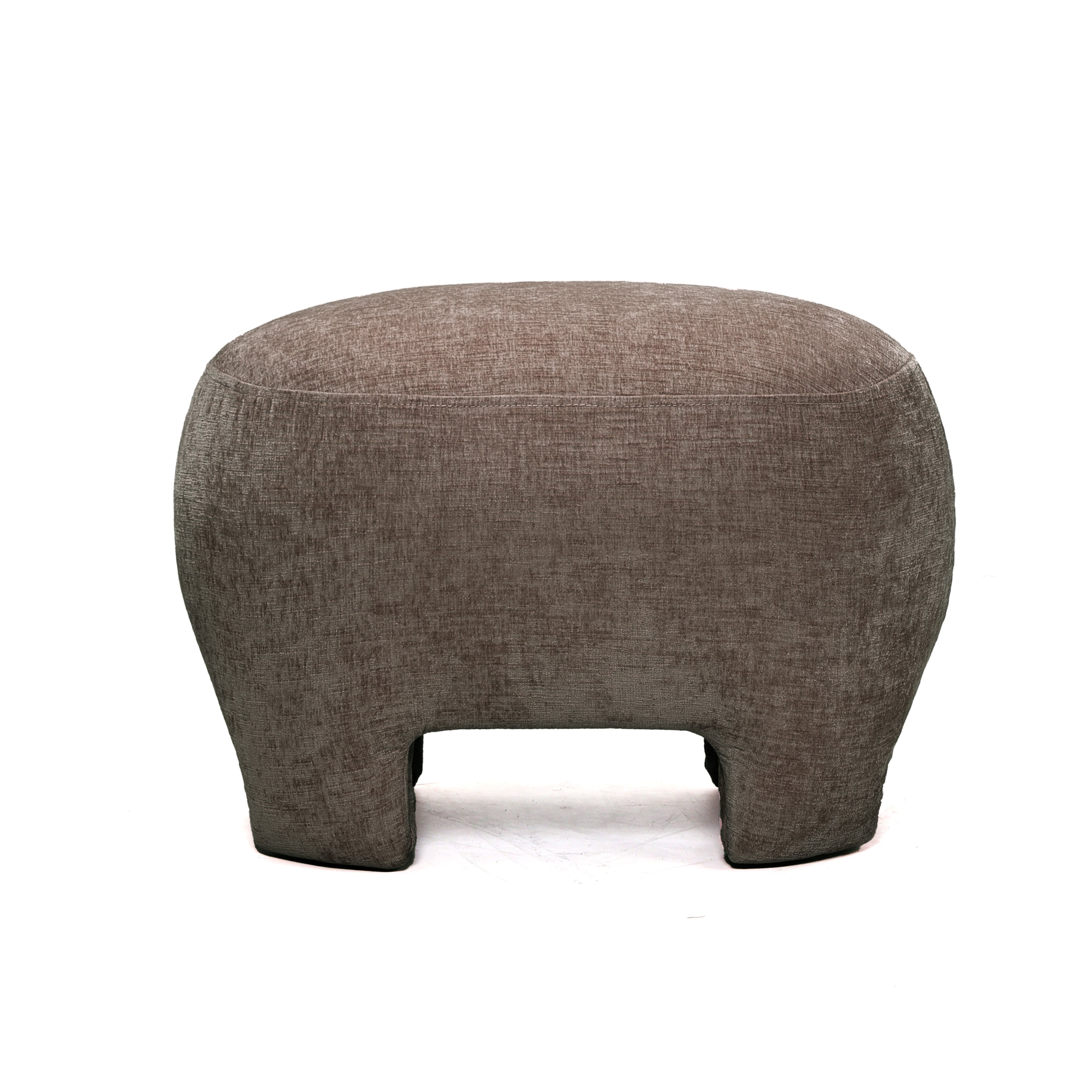 The Ceylon Ottoman 53x41x38cm Coffee