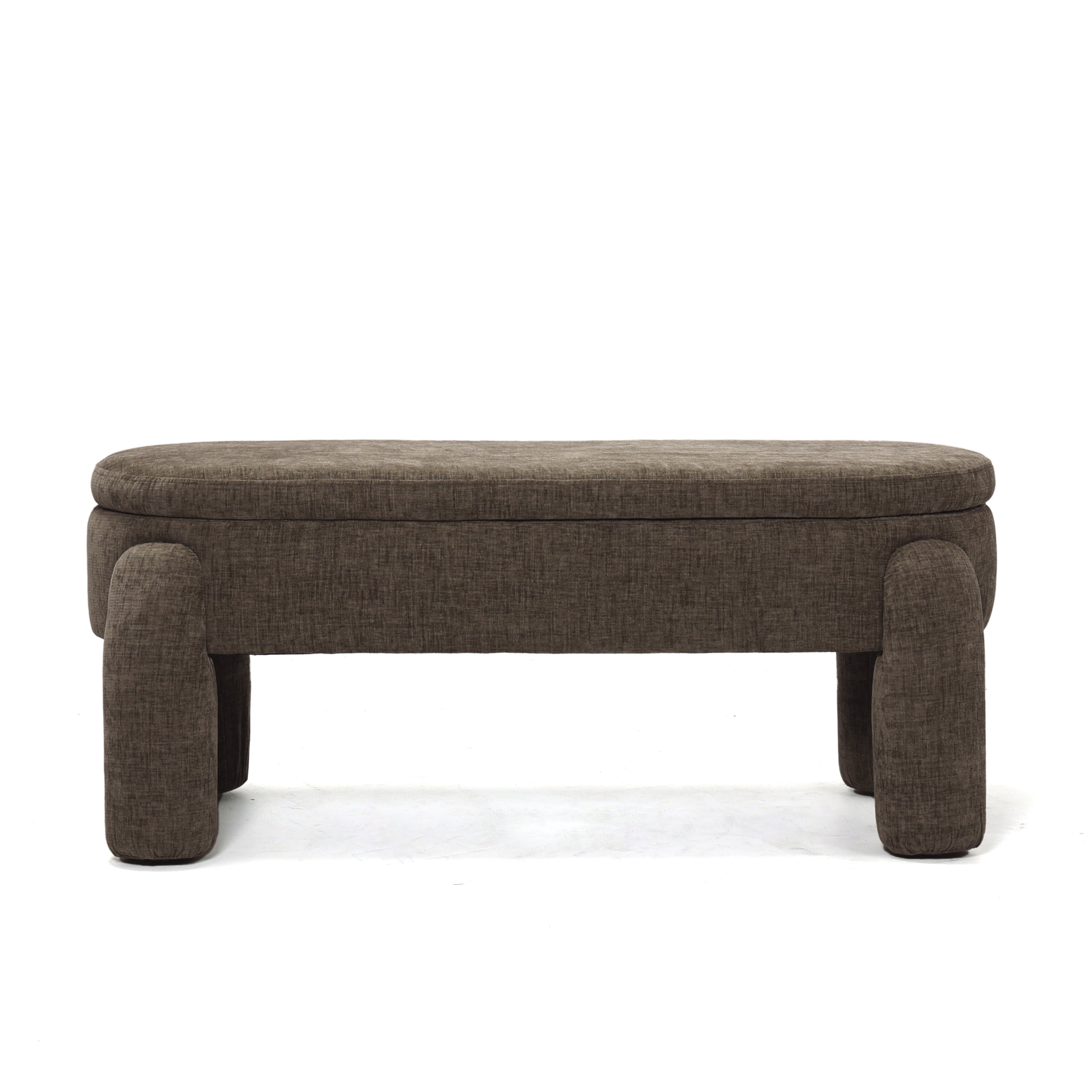 Tusk Storage Bench 114x52x47cm Coffee