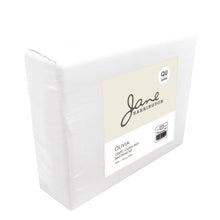 Load image into Gallery viewer, 1200TC Cotton Rich Sheet Set King White
