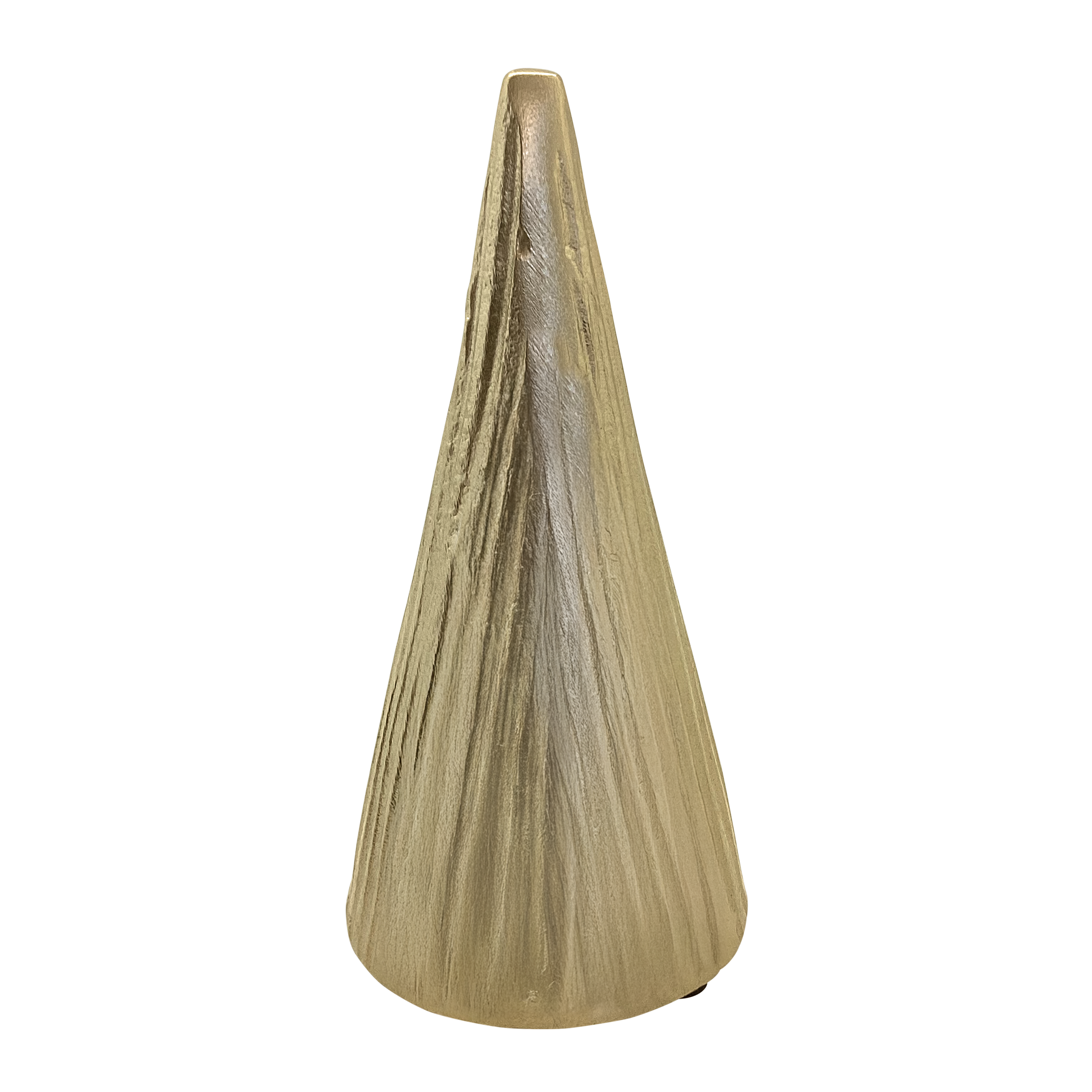 Twinkle Xmas T-Light Holder Large 10x10x21cm Gold