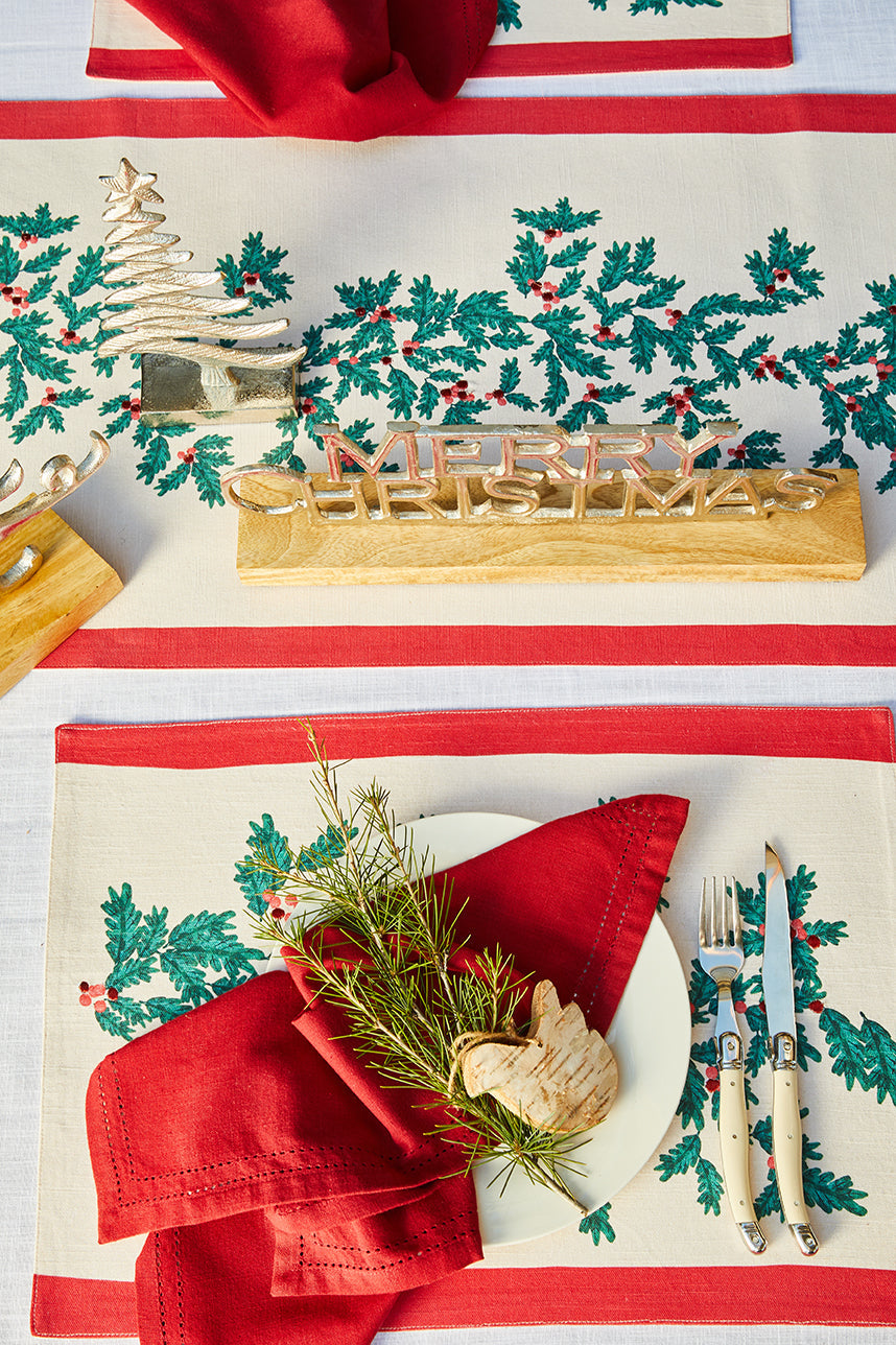 Frosty X-Mas Tree on Base Large 10x5x23cm Nickel