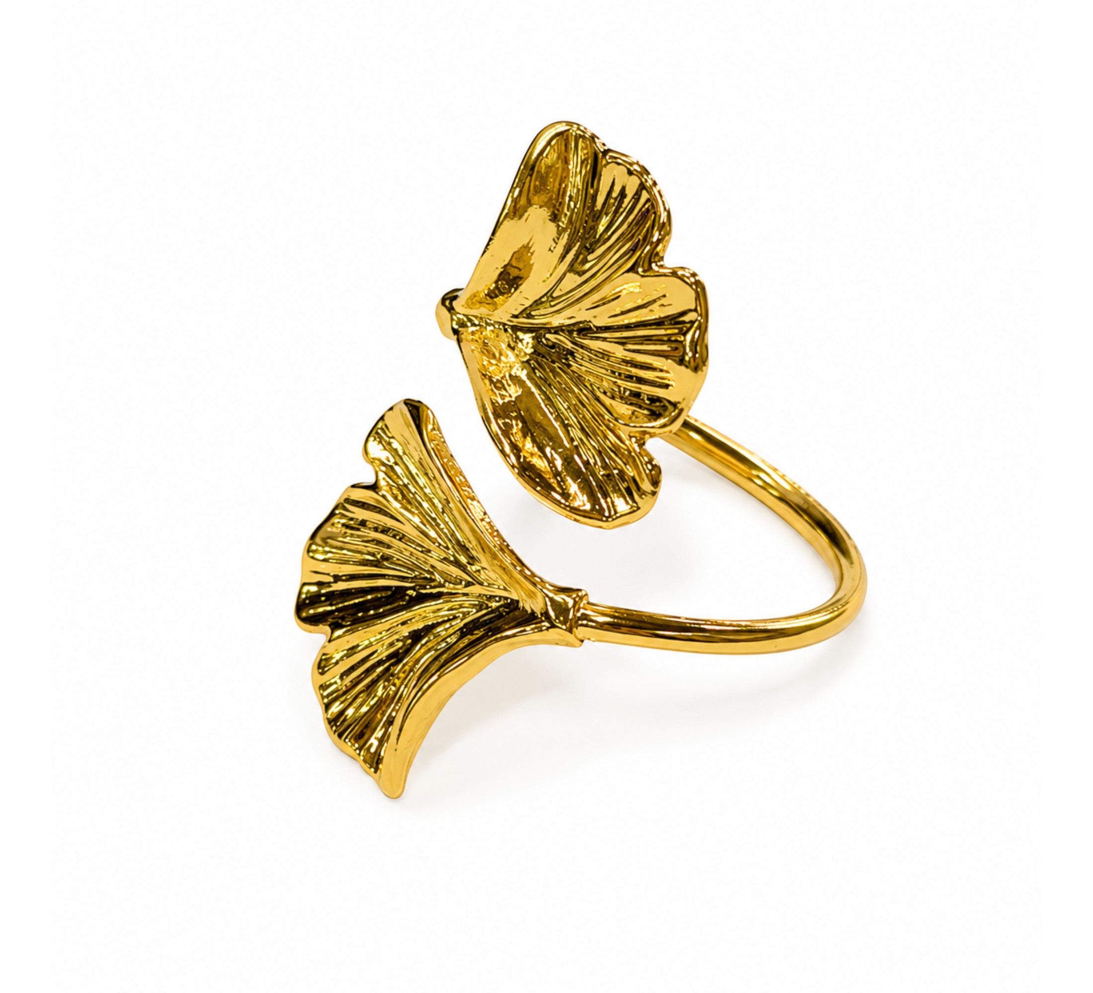 Noel Napkin Ring Set of 4 6.7x4x4.2cm Gold