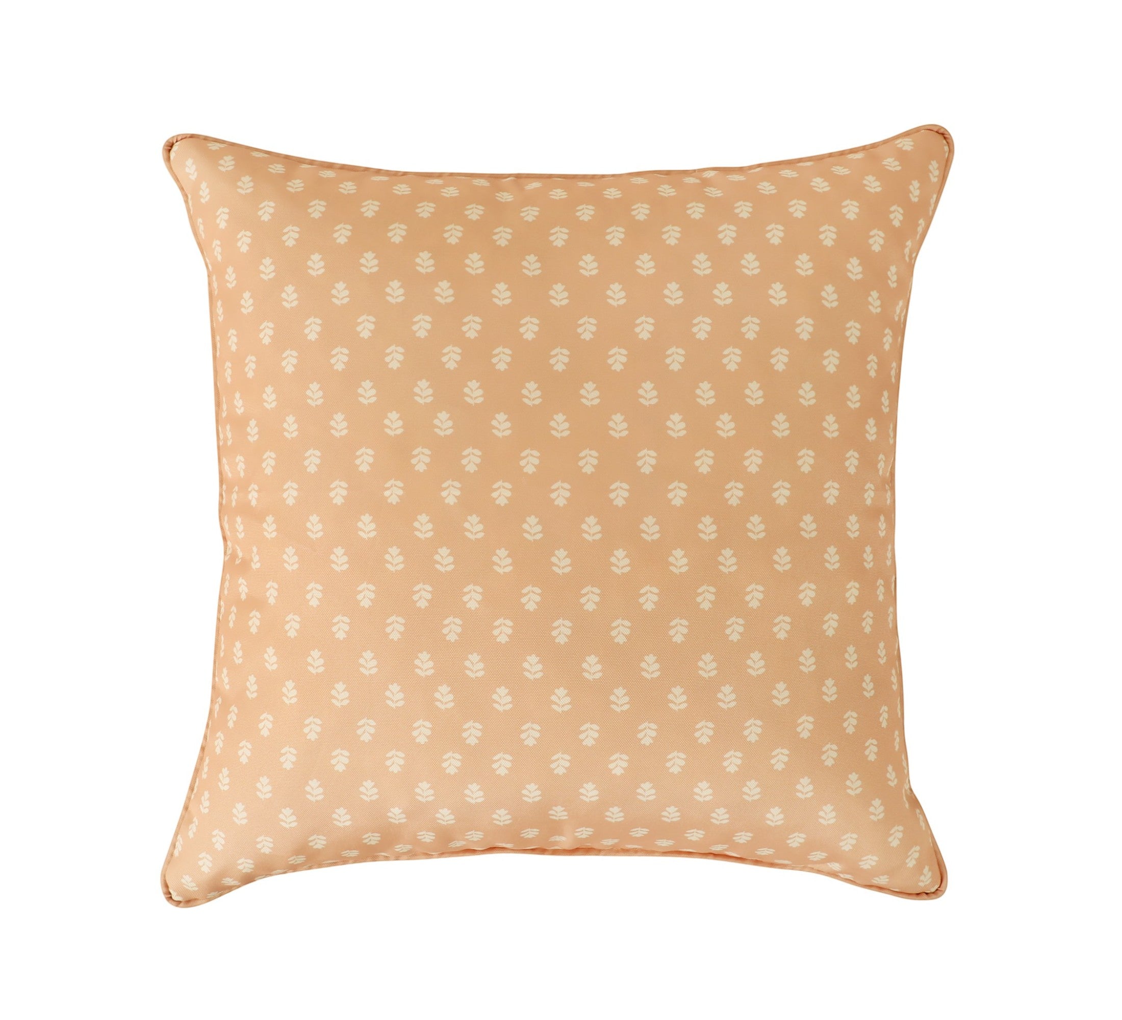 Rosette Outdoor Cushion 50x50cm Dusty Pink & Cream