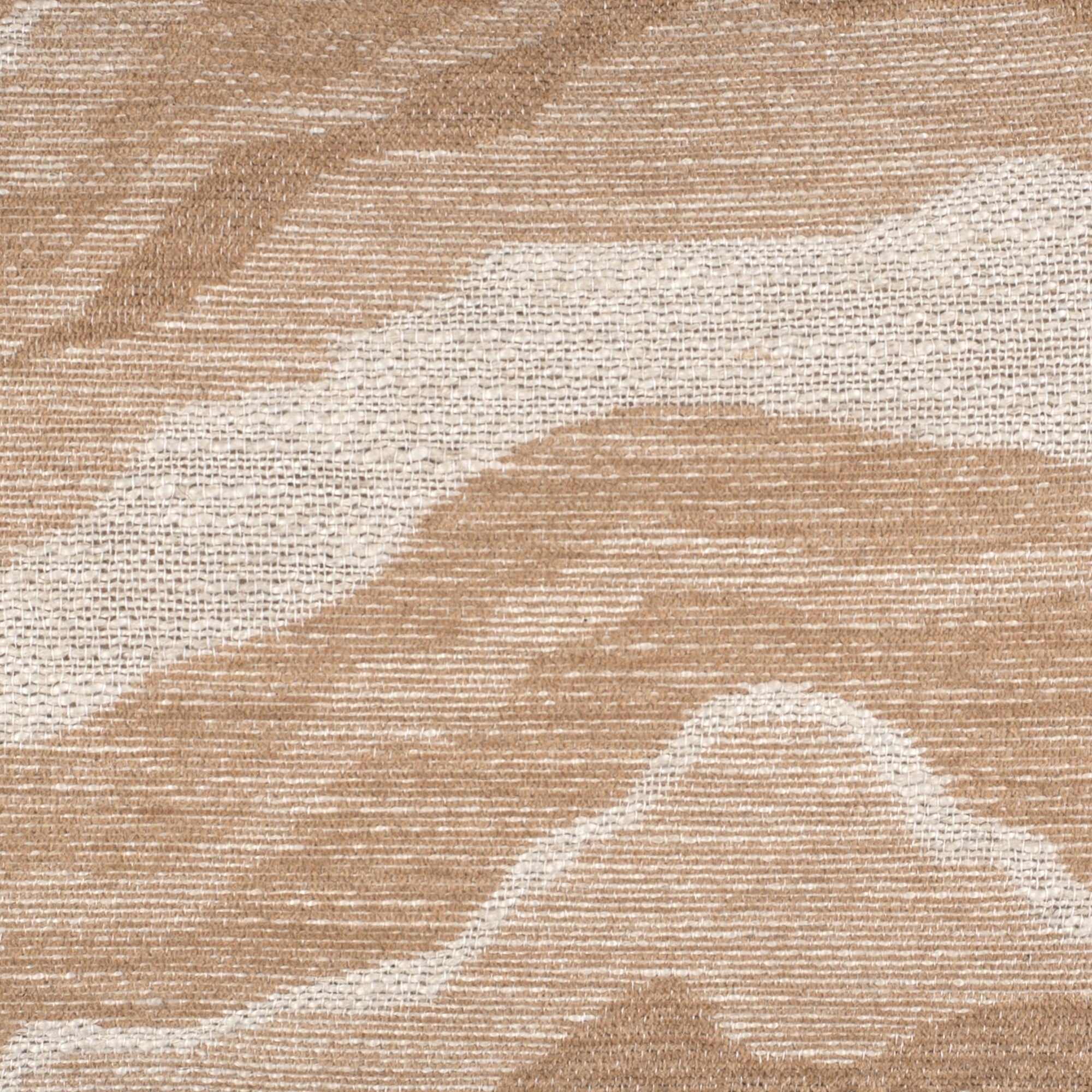 Samara Chenille Linen Blend Woven Cushion 35x55cm Beige