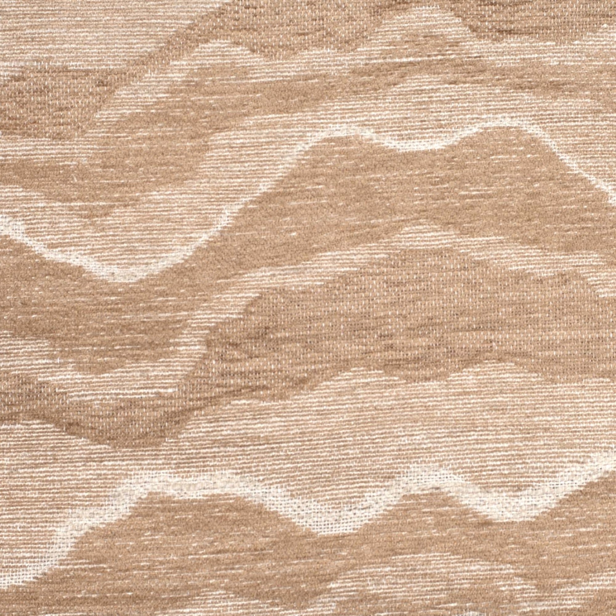 Samara Chenille Linen Blend Woven Cushion 50x50cm Beige