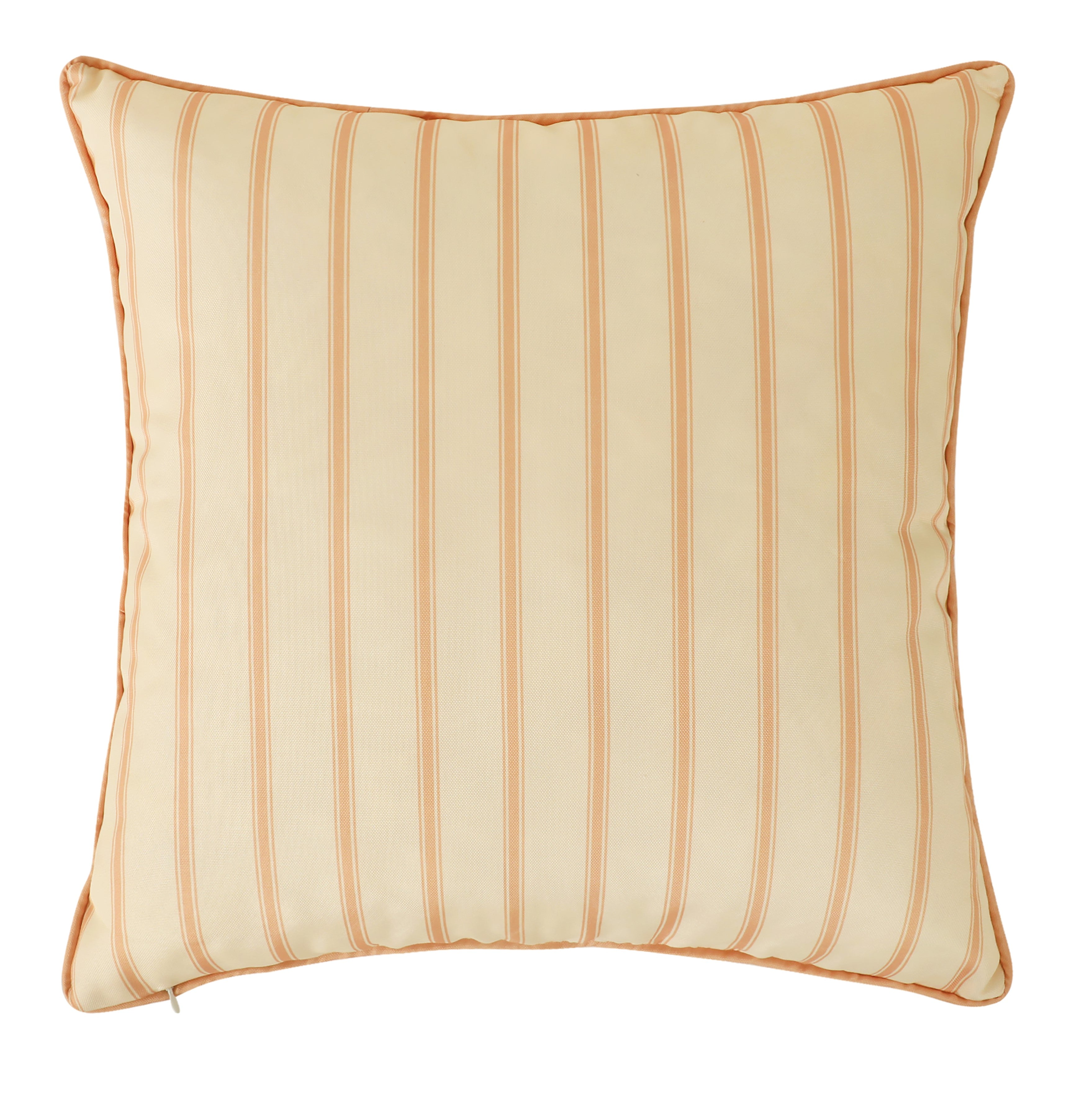 Rosette Outdoor Cushion 50x50cm Dusty Pink & Cream