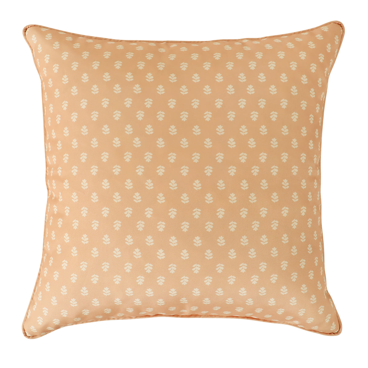 Rosette Outdoor Cushion 50x50cm Dusty Pink & Cream