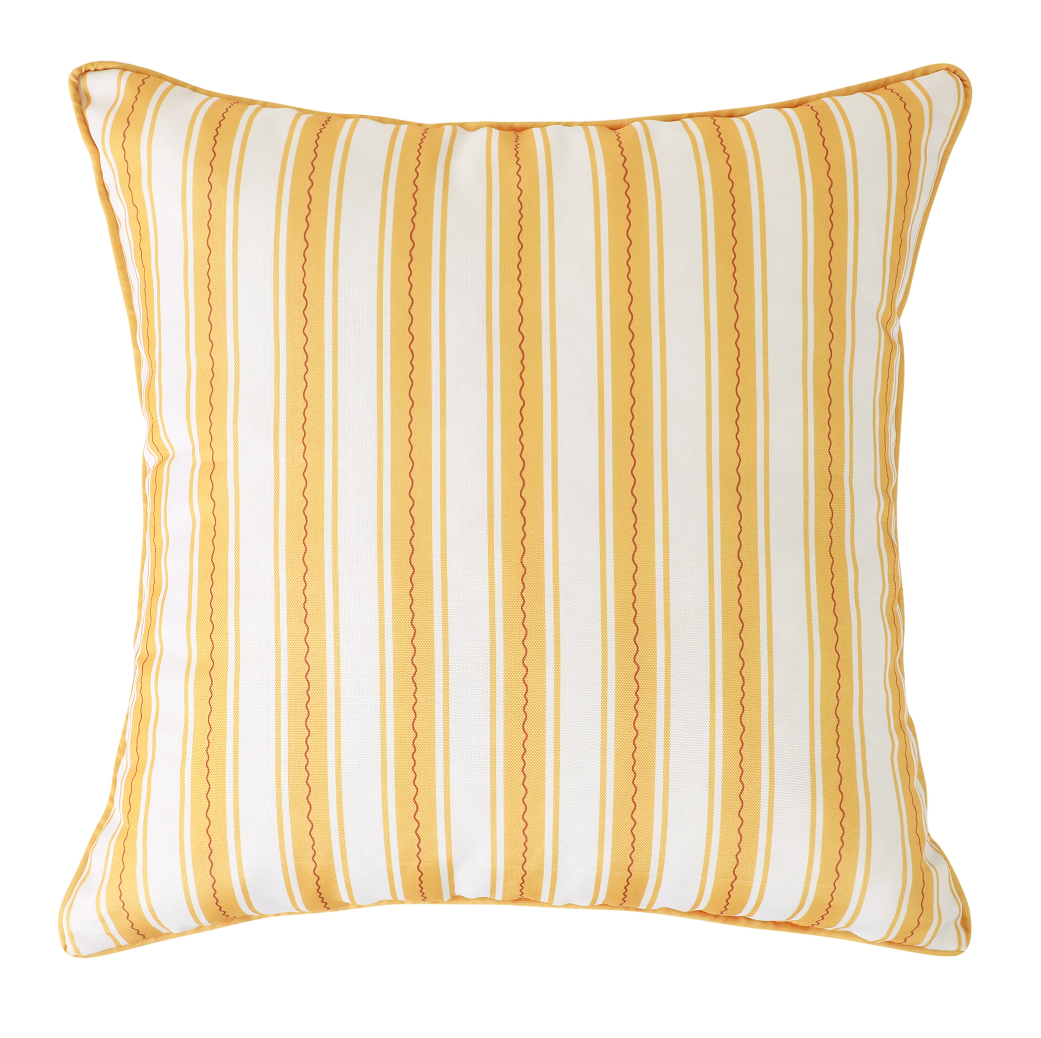 Tropicana Outdoor Cushion 50x50cm Mustard & Terracotta