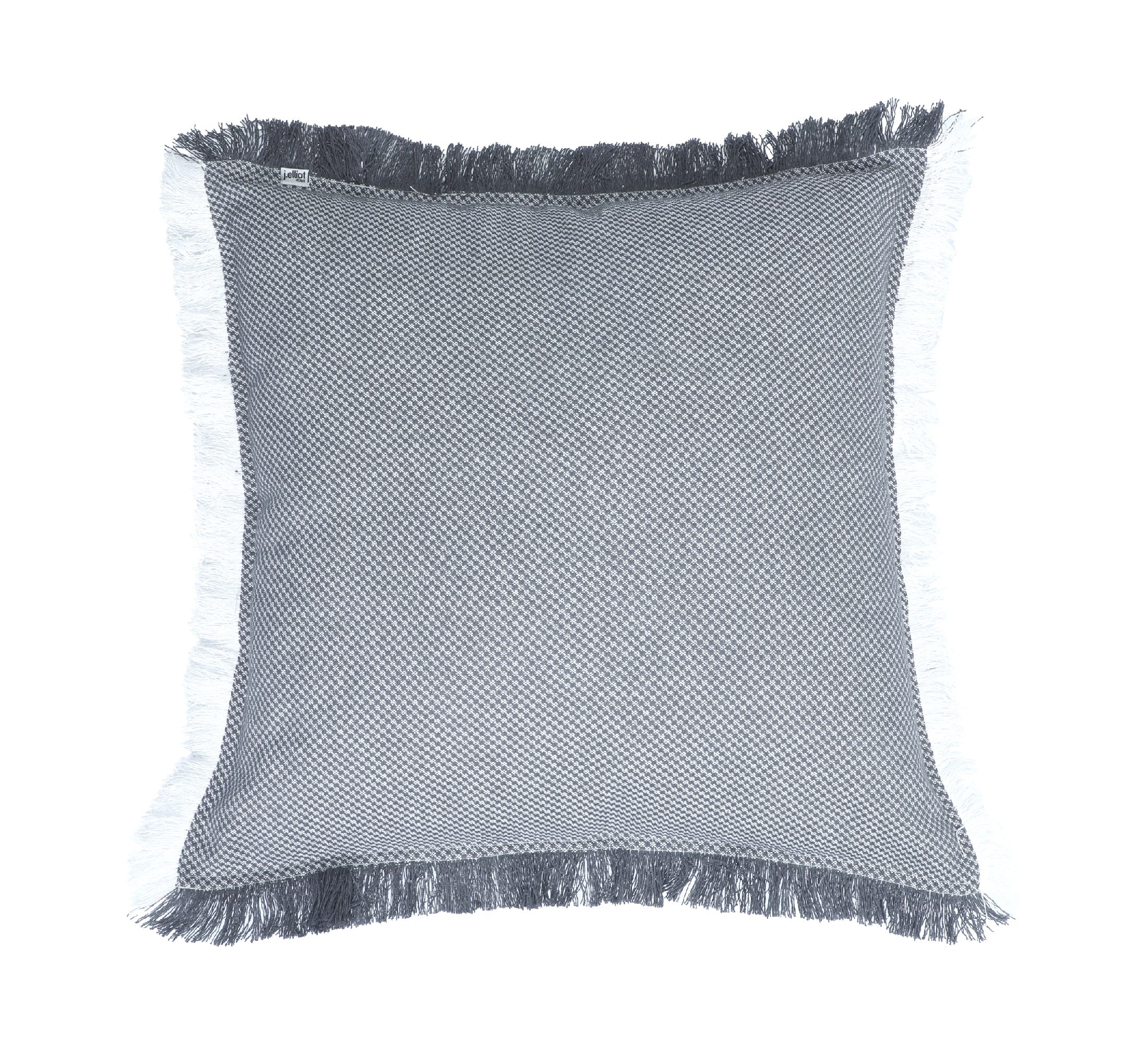 Capri Texture Cushion 50x50cm Dark Grey
