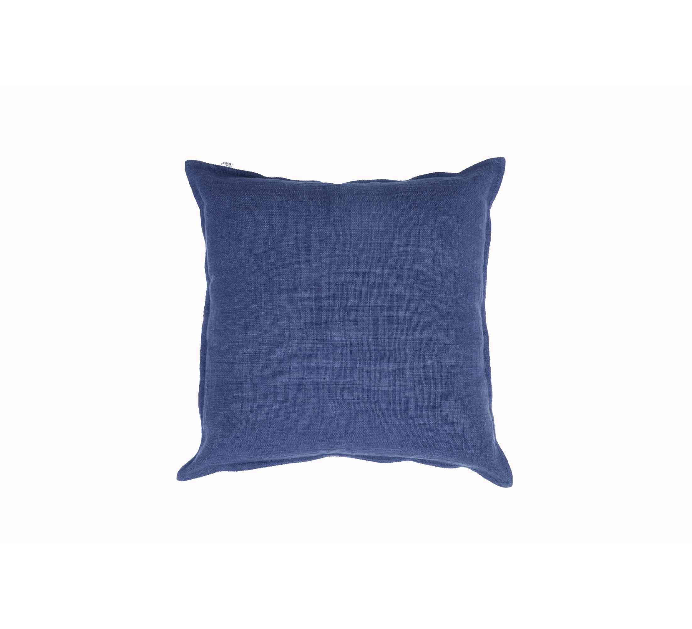 Elise Fancy Slub Cushion 50x50cm Blue