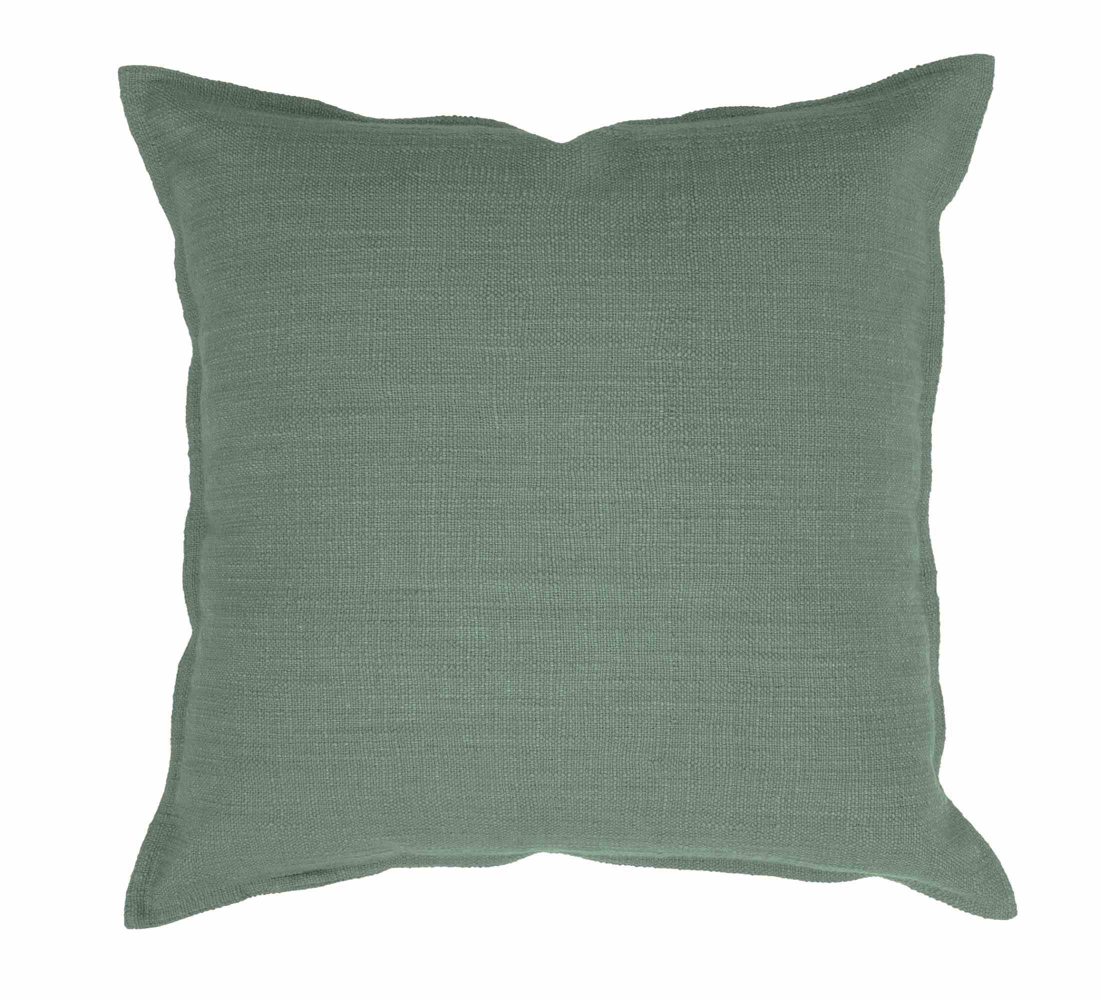 Elise Fancy Slub Cushion 50x50cm Forest Green