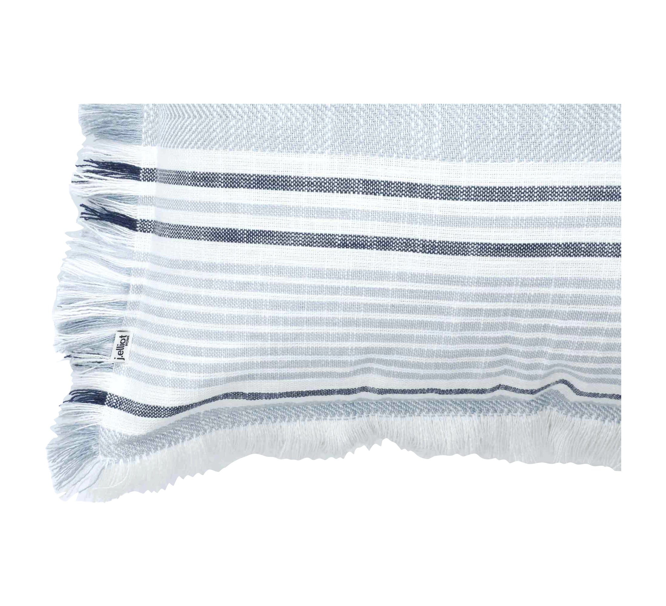 Granada Slub Cushion 50x50cm Blue
