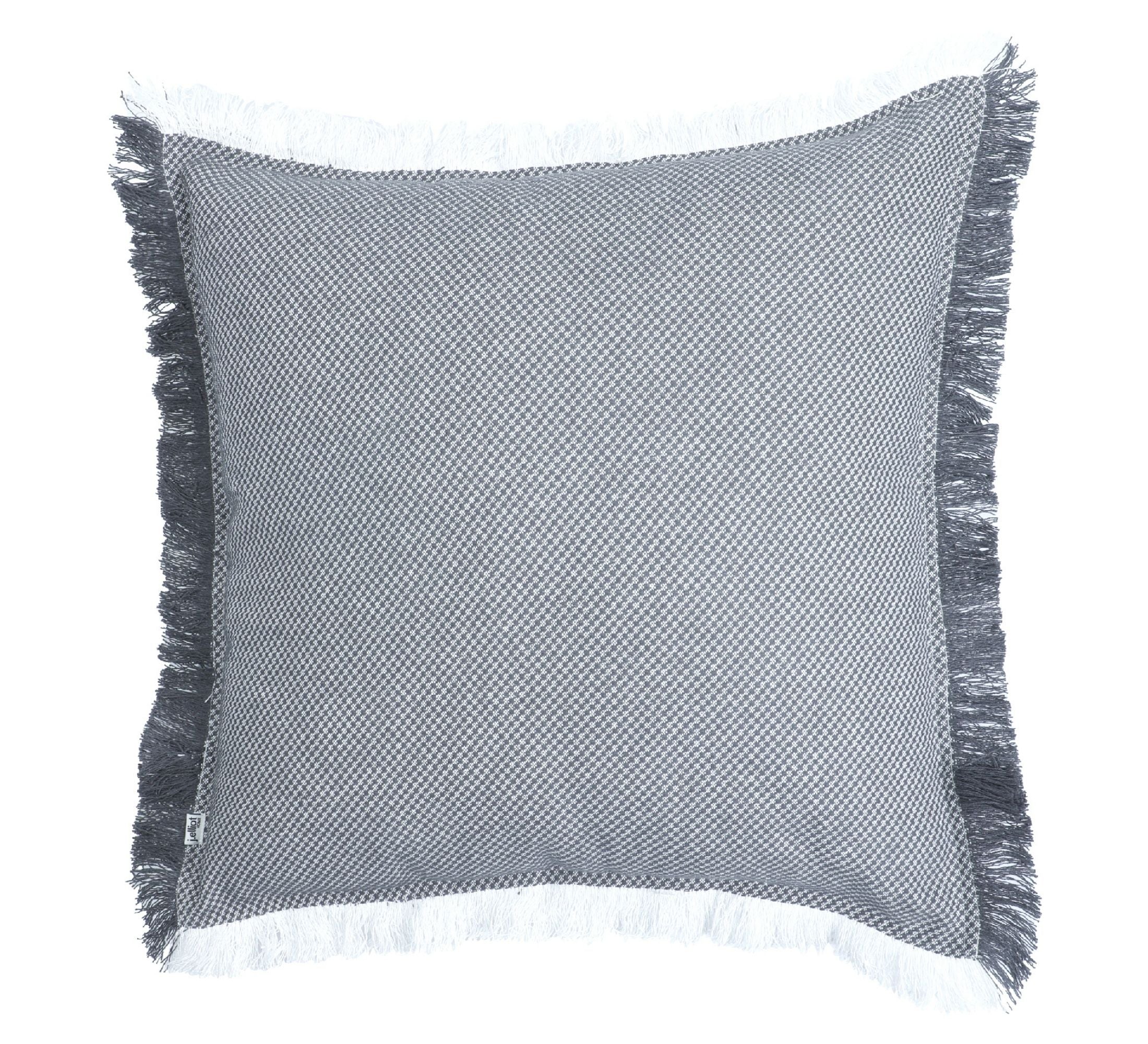 Capri Texture Cushion 50x50cm Dark Grey