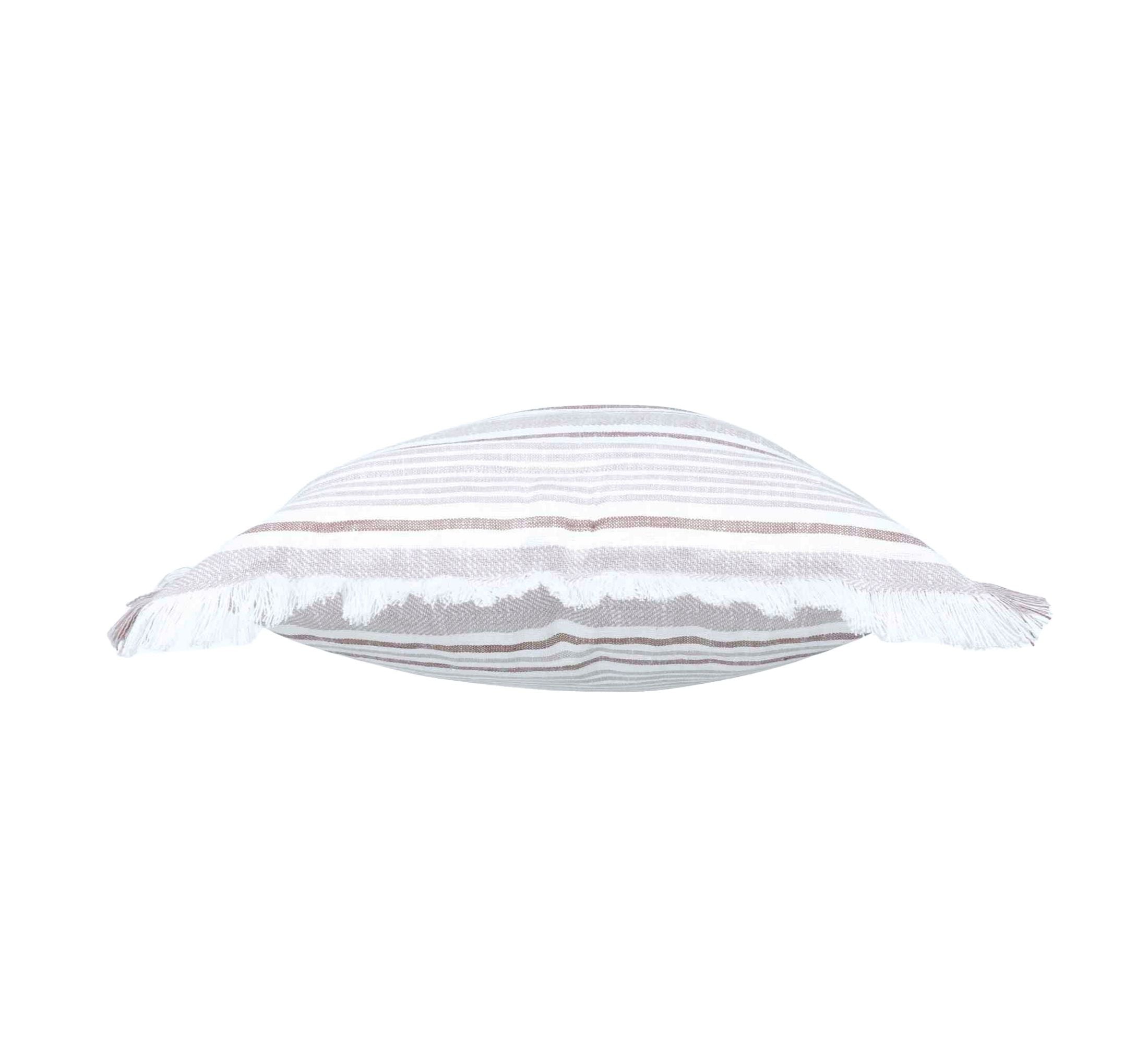 Granada Slub Cushion 50x50cm Rust
