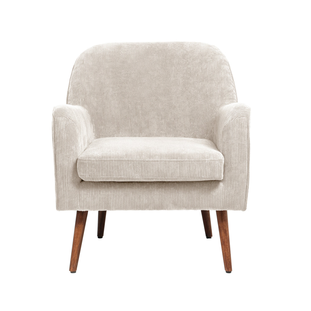 Albert Arm Chair 71x68x81cm Grey Beige