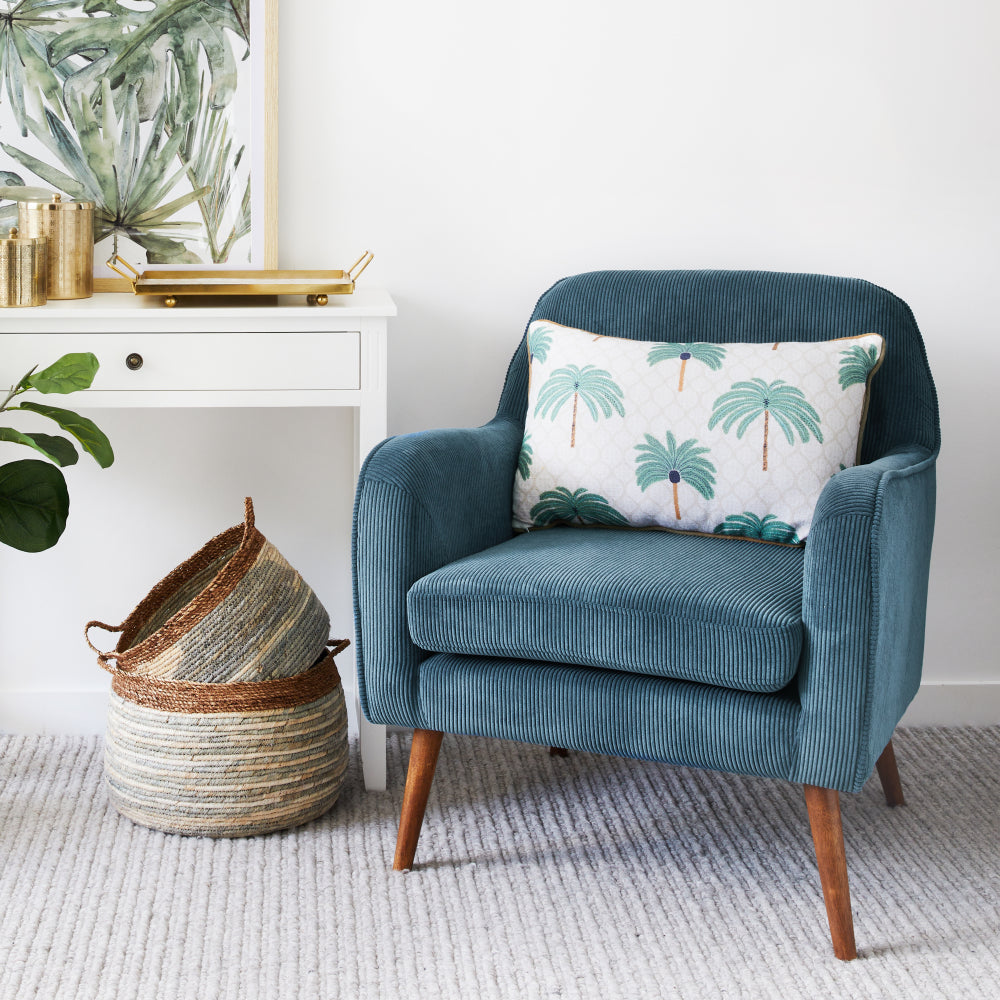 Albert Arm Chair 71x68x81cm Steel Blue