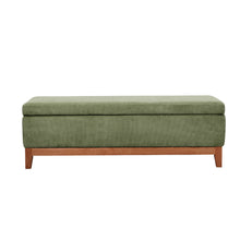Load image into Gallery viewer, Albert Storage Ottoman 132x45x42cm Olive