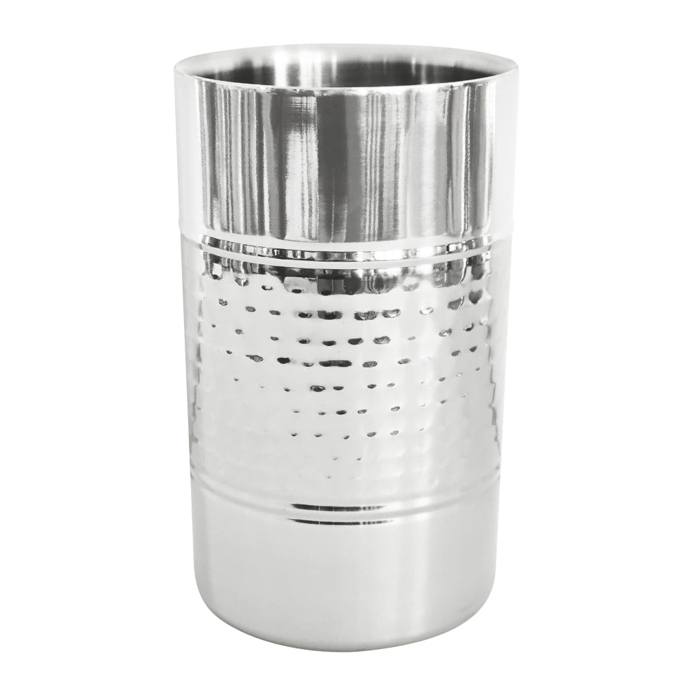 Alfie Wine Cooler 12x18cm Hammered Chrome