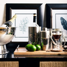 Load image into Gallery viewer, Alfie Wine Cooler 12x18cm Hammered Chrome