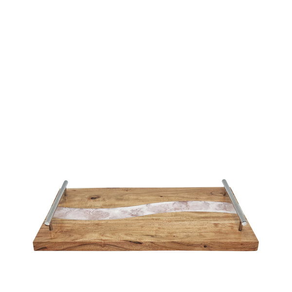 Bently Serving Tray With Handles 40x24cm White