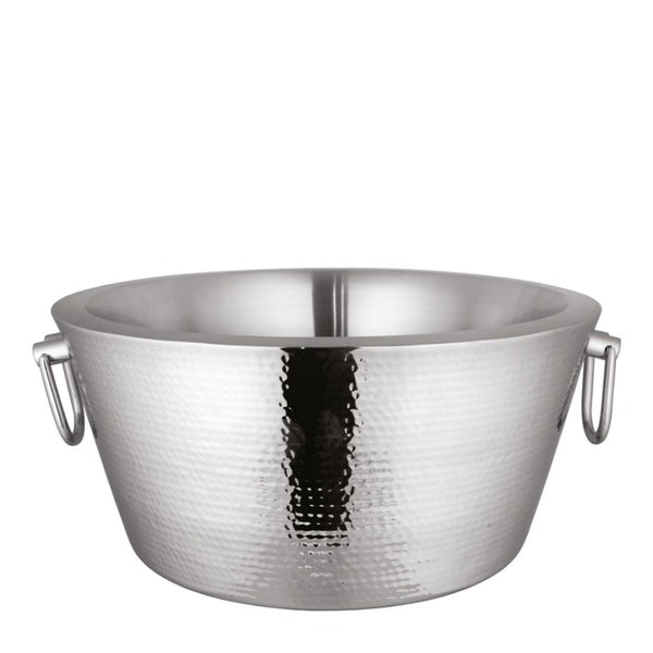 Callum Champagne Tub 41x37.5x17.5cm Hammered Silver