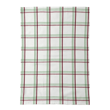Load image into Gallery viewer, Candy Cane Tea Towel 2pk 50x70x1.5cm Mint & White Multi