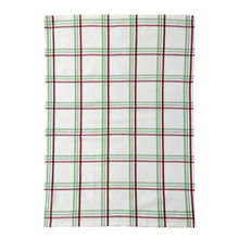 Load image into Gallery viewer, Candy Cane Tea Towel 2pk 50x70x1.5cm Mint & White Multi