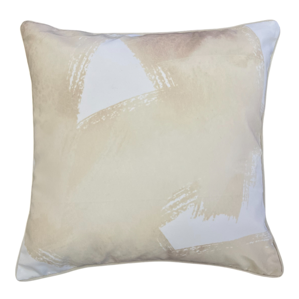 Canvas Outdoor Cushion 50x50x12cm Taupe