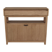 Load image into Gallery viewer, Clark Shoe Rack with Drawer Walnut; ETA Mid January