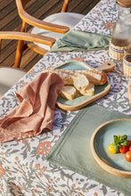 Load image into Gallery viewer, Corinne Square Tray with Handle 26x36x2.5cm Green & Natural