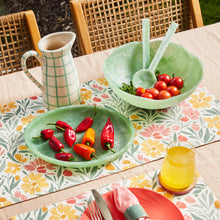 Load image into Gallery viewer, Dariah Resin Oval Tray 30.50x24.10x3.20cm Peppermint