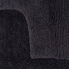 Load image into Gallery viewer, Dawson 2 Piece Bathmat Set 50x50cm & 50x80cm Charcoal