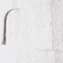 Load image into Gallery viewer, Dawson 2 Piece Bathmat Set 50x50cm & 50x80cm White