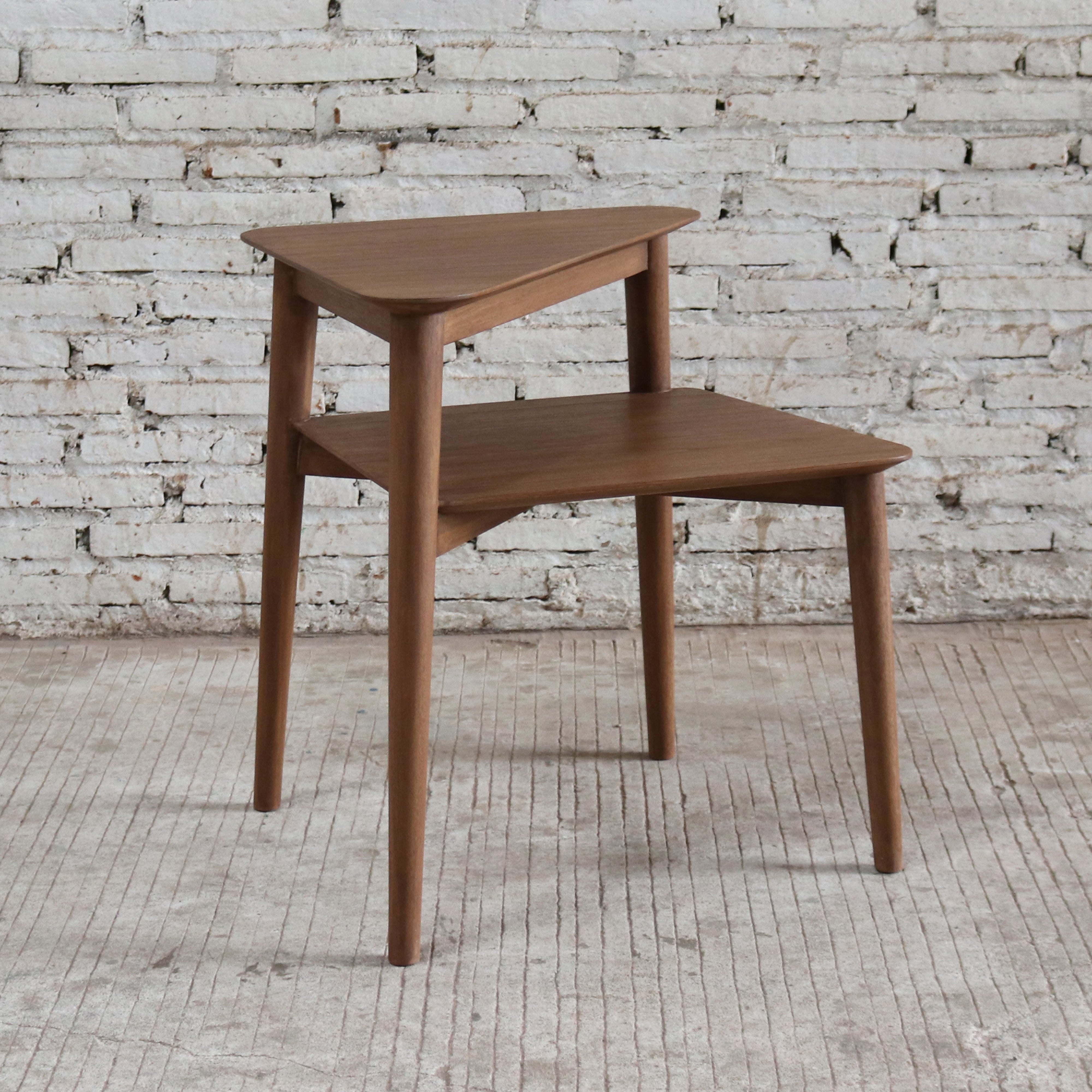 Dayton Double Top Side Table 60x52x65cm Natural