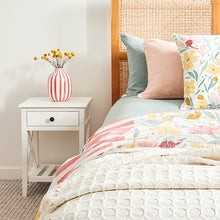 Load image into Gallery viewer, Devon Bedside Table 40x30x55cm White