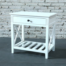 Load image into Gallery viewer, Devon Bedside Table 60x40x60cm White