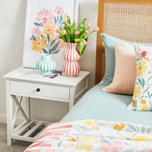 Load image into Gallery viewer, Devon Bedside Table 60x40x60cm White