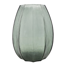 Load image into Gallery viewer, Diana Glass Vase Small 19x25.5cm Seaweed