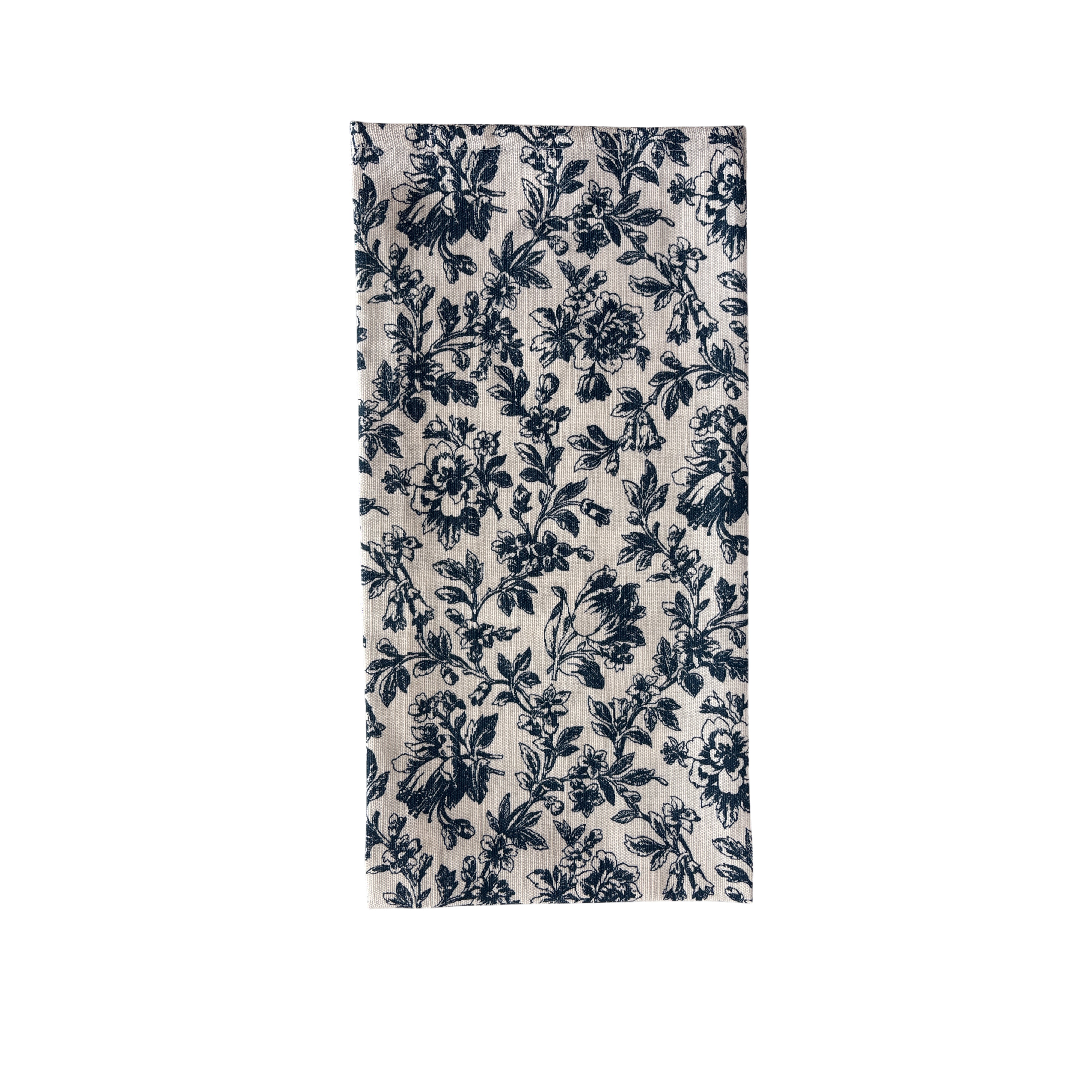 Floral Sonata 2pk Tea Towel Set 50x70cm Blue