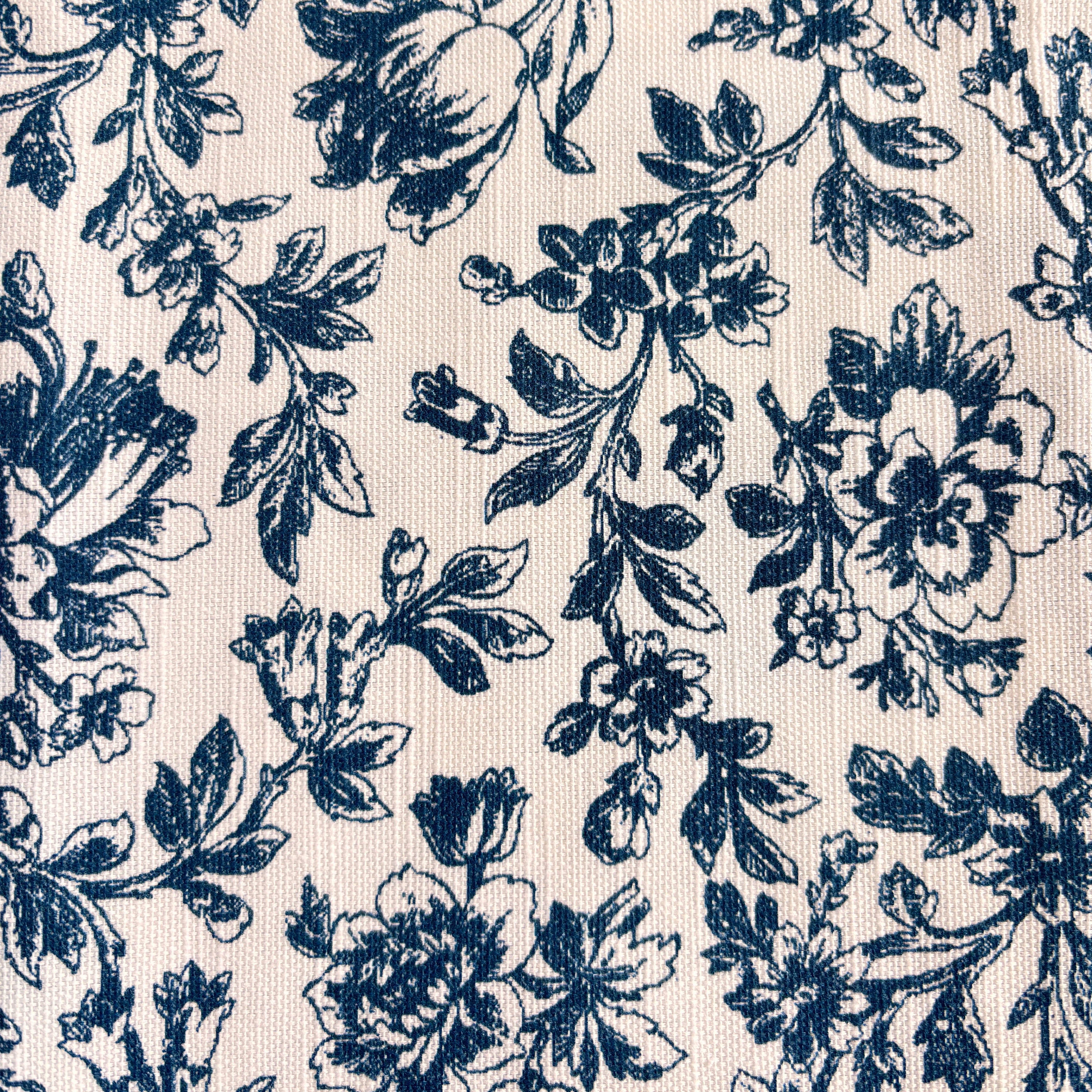 Floral Sonata 2pk Tea Towel Set 50x70cm Blue