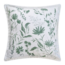 Load image into Gallery viewer, Florence Cushion 50x50cm Forest & Ivory