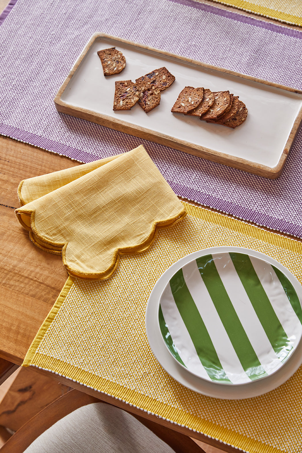 Heureuse Table Runner 180x40x0.2cm Yellow