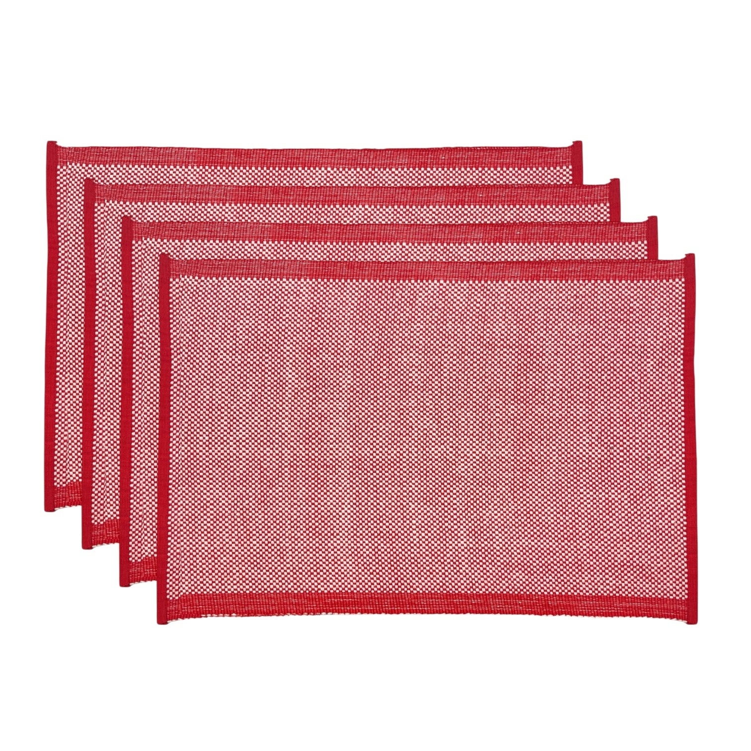 Heureuse Placemat Set of 4 33x48x1cm Red