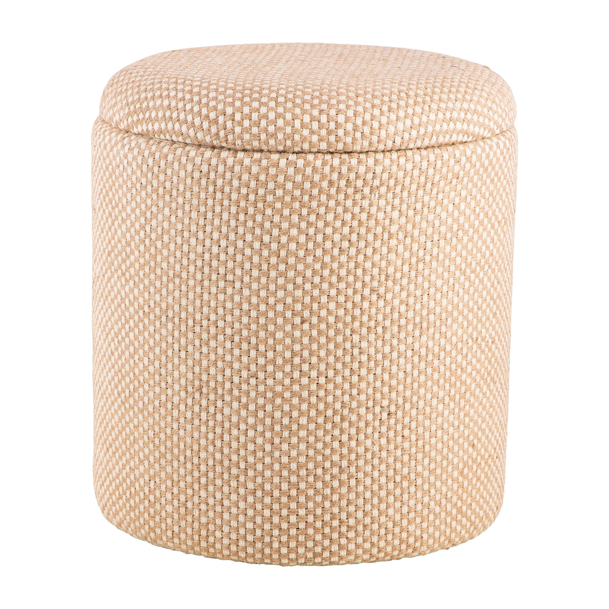 Cari Storage Ottoman 40x40x45cm Natural