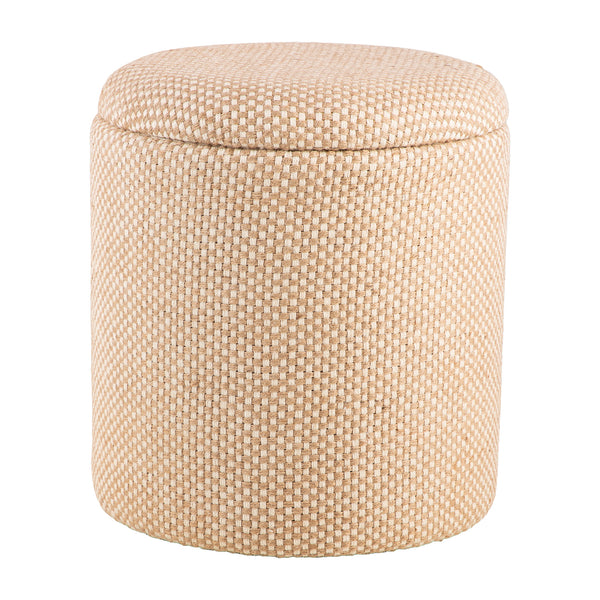 Cari Storage Ottoman 40x40x45cm Natural