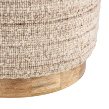 Load image into Gallery viewer, Brenda Ottoman 40x40x45cm Natural