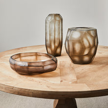 Load image into Gallery viewer, Sebastion Tall Glass Vase 17x42cm Smoke