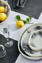 Load image into Gallery viewer, Orion Organic Resin Bowl 31x27x5cm Grey Stone Matt