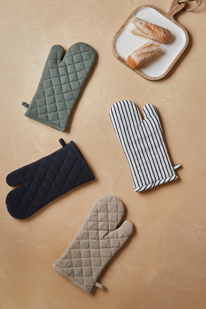 Jules Oven Mitt 19x35x2cm Olive Green