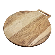 Load image into Gallery viewer, Justin Serving Board Round 45x40cm Natural